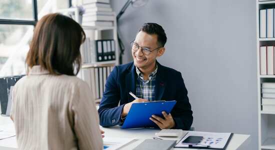 Mitarbeitergespräch