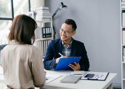 Mitarbeitergespräch